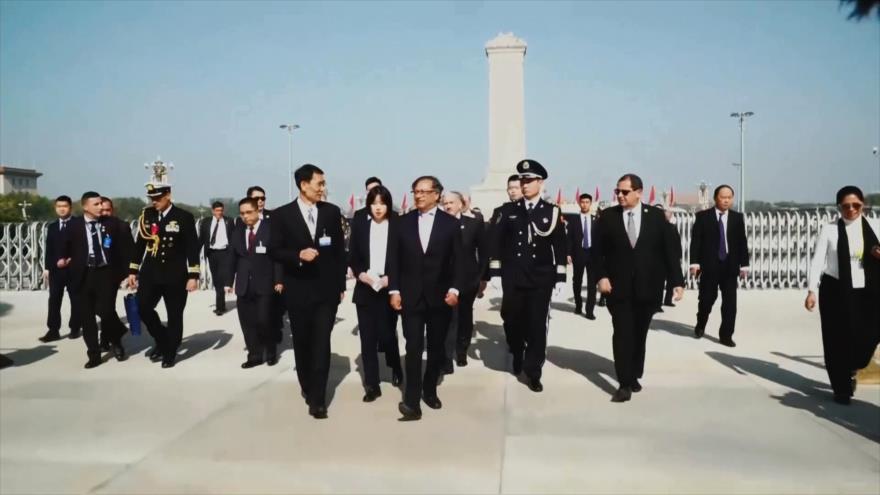Presidente de Colombia realiza visita oficial a china 