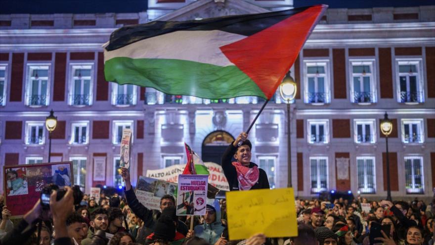 Madrid organiza una protesta contra genocidio israelí en Gaza | HISPANTV