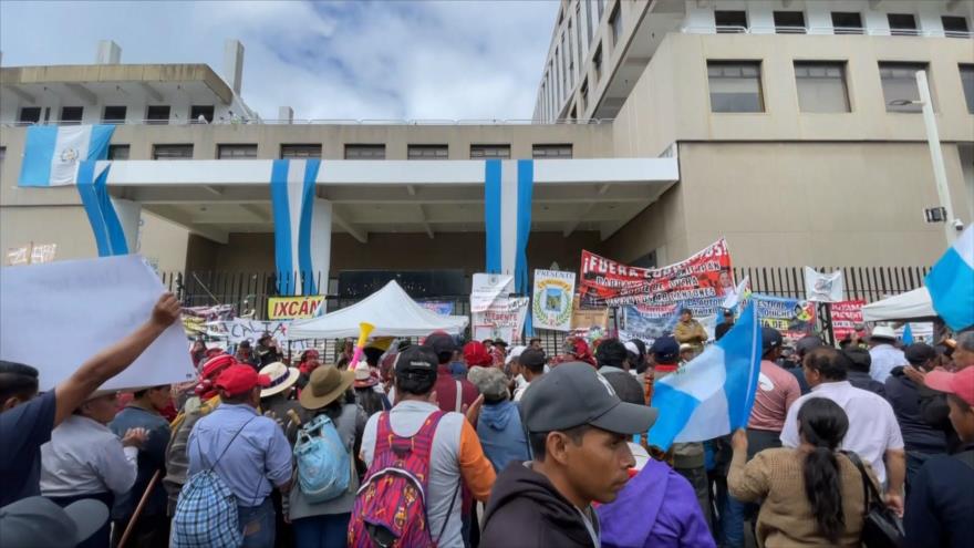 Indígenas en Guatemala vuelven a exigir renuncia de fiscal general