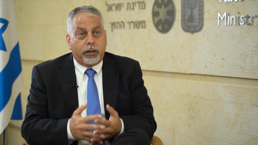 Portavoz del ministerio de asuntos exteriores del régimen de Israel, Lior Haiat