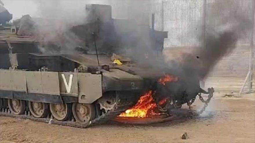 Vídeo: Así Hezbolá destruye un tanque israelí Merkava