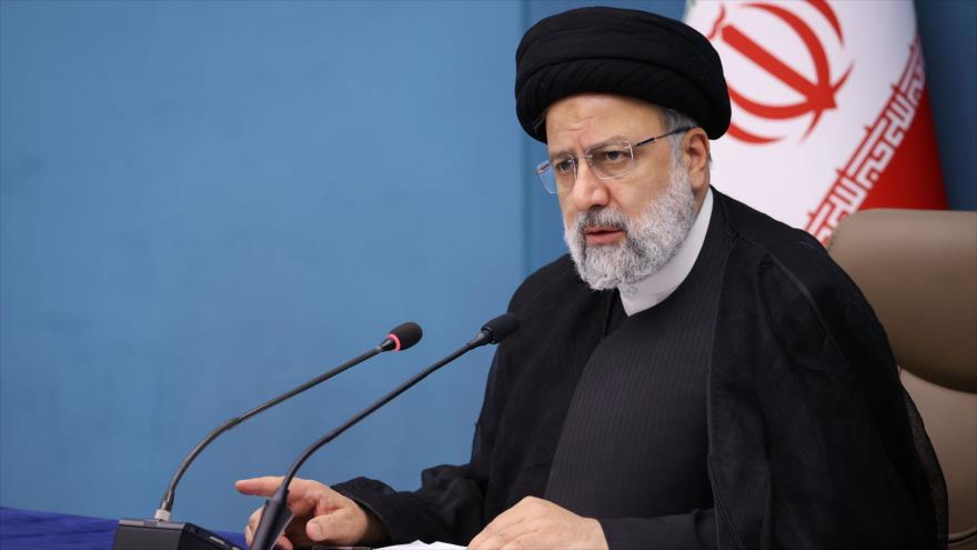 El presidente de Irán, Seyed Ebrahim Raisi, en un acto en Teherán, la capital, 28 de octubre de 2023. (Foto: president.ir)