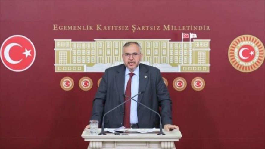 El diputado Hatay del Partido Saadet, Necmettin Caliskan. 