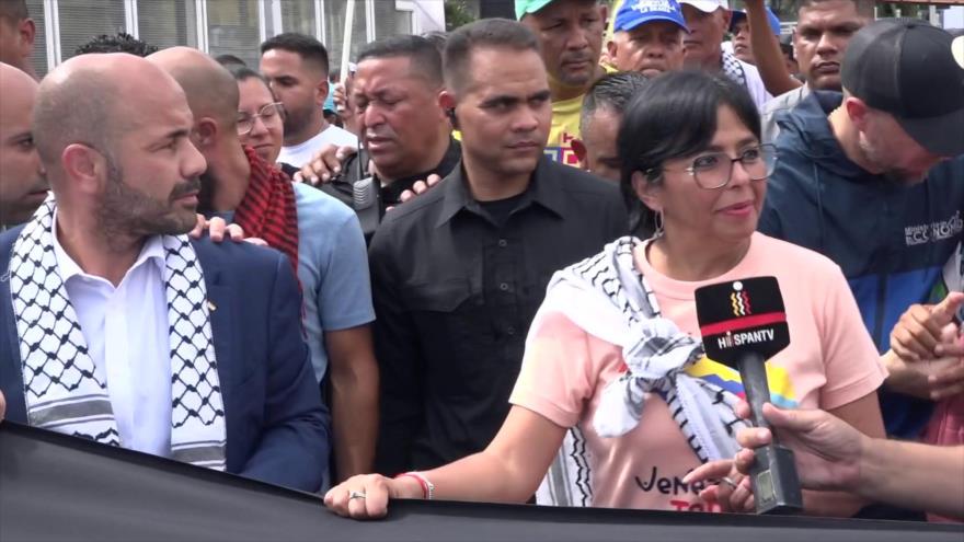 ¡Hay que unirse ante Israel!: vicepresidenta de Venezuela a HispanTV