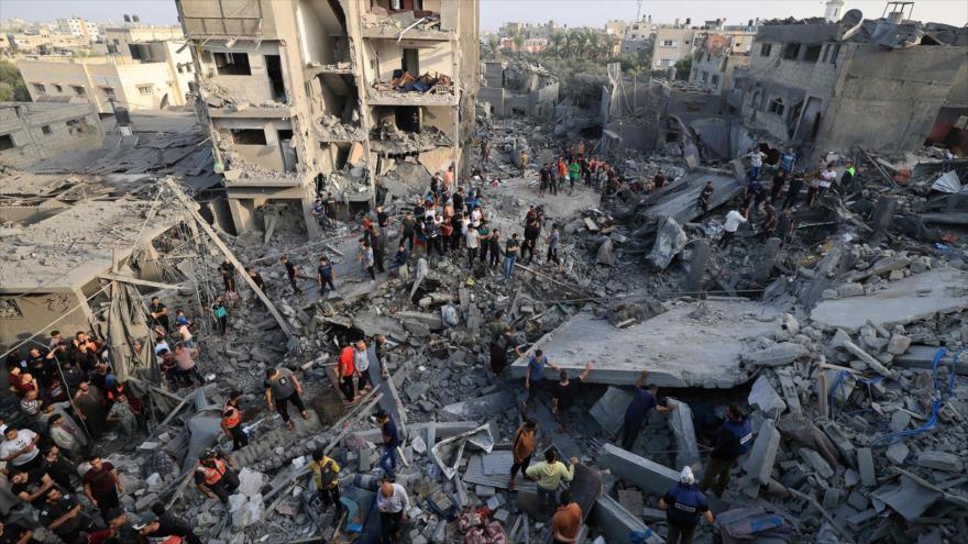 ‘Israel ya está haciendo lo que busca con bomba nuclear en Gaza’ | HISPANTV