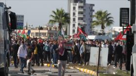 Propalestinos protestan e intentan entrar en base de EEUU en Turquía