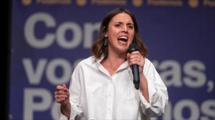 Irene Montero: Israel comete genocidio en Gaza por apoyo de EEUU 