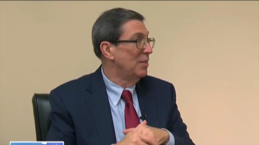 Canciller de Cuba califica el bloqueo de EEUU de un acto de genocidio