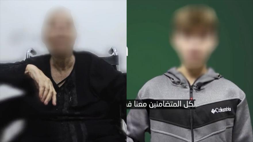 Los israelíes Hannah Katzir y Yigal Yaakov, retenidos por la Yihad Islámica Palestina en la Franja de Gaza.