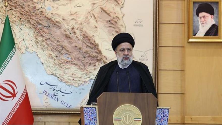 El presidente de Irán, Seyed Ebrahim Raisi.
