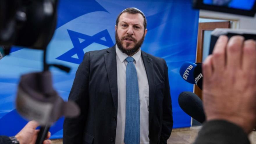El ultraderechista ministro israelí de Patrimonio, Amichai Eliyahu.