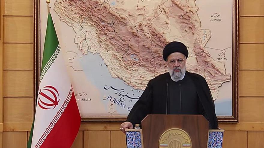 El presidente de Irán, Seyed Ebrahim Raisi.