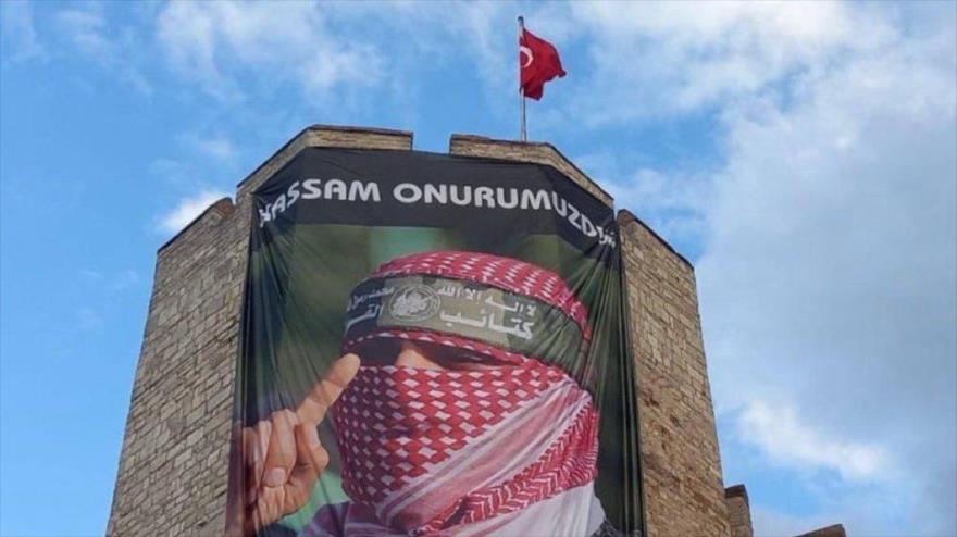 Turcos expresan solidaridad con movimiento palestino HAMAS