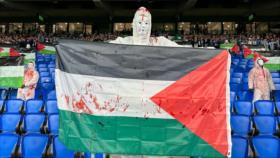 Aficionados de club español se solidarizan con Palestina