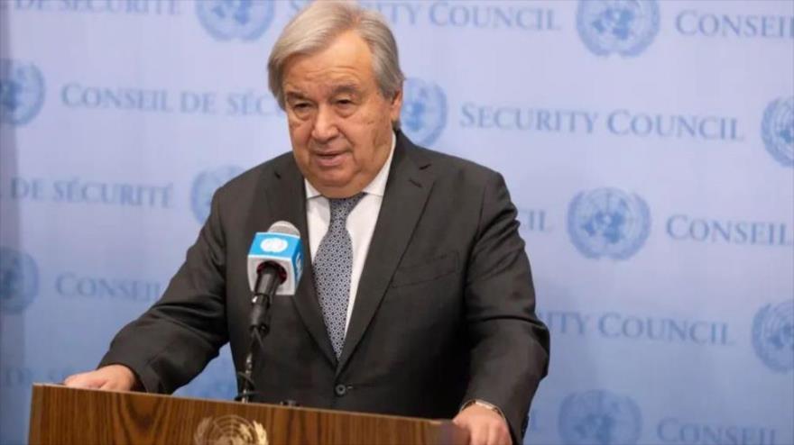 El secretario general de la Organización de las Naciones Unidas (ONU), António Guterres.