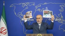 Irán: Aliados del genocida Israel, no tienen moral para hablar de DDHH