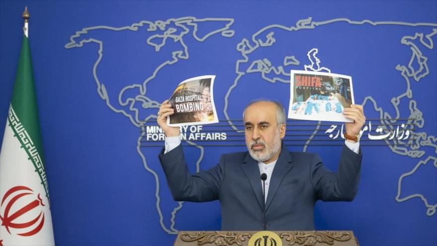 Irán: Aliados del genocida Israel, no tienen moral para hablar de DDHH | HISPANTV