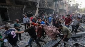Mueren 18 palestinos en nuevo bombardeo israelí en el centro de Gaza