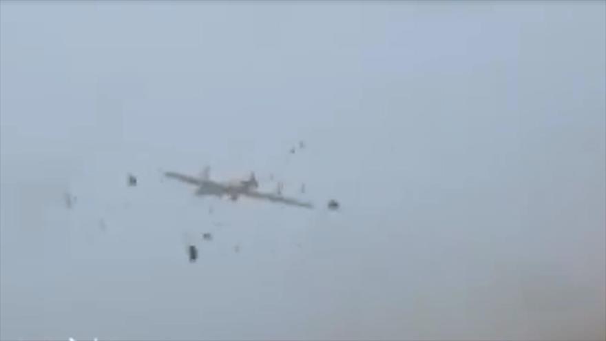 Vídeo: Resistencia iraquí ataca con dron explosivo base de EEUU