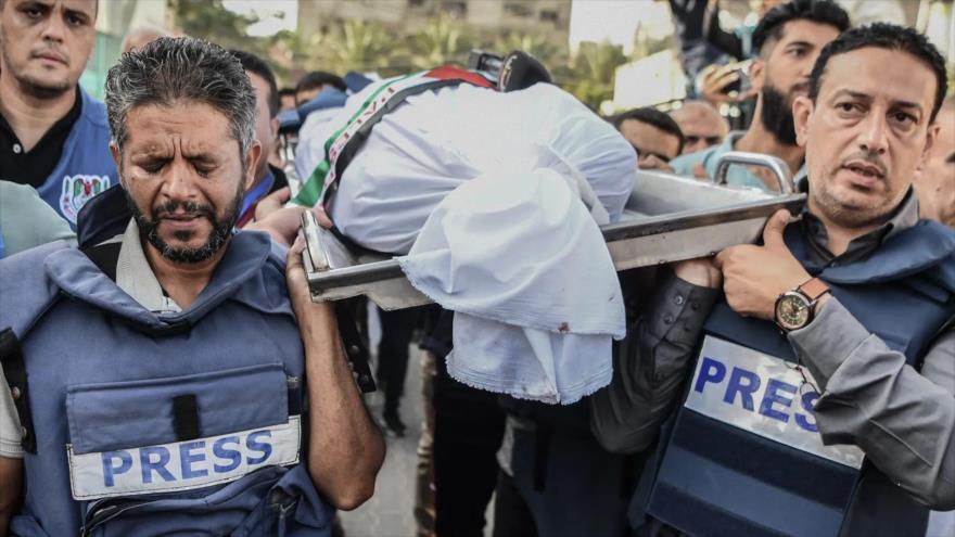 Medios iraníes condenan asesinato de civiles y periodistas en Gaza | HISPANTV