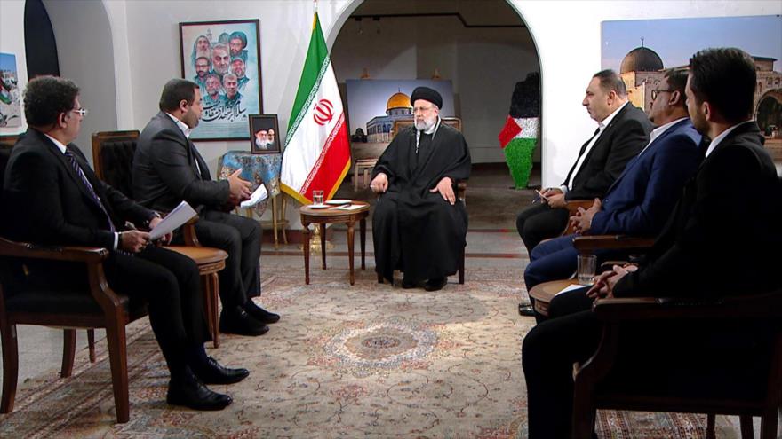 Raisi: El régimen sionista se rompió con operación Tormenta Al-Aqsa | HISPANTV
