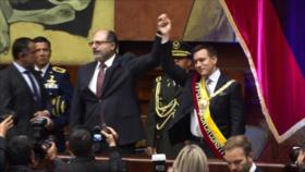 Daniel Noboa juramentó como nuevo y más joven presidente de Ecuador