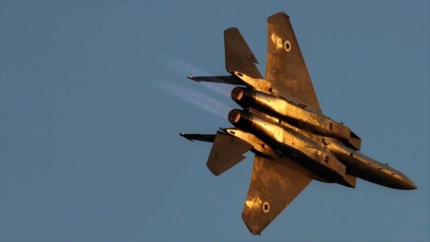 Un caza F-15 de Israel en pleno vuelo, 25 de junio de 2019. (Foto: Reuters)
