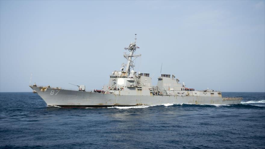 USS Mason, un destructor de clase Arleigh-Burke del Ejército de EE.UU.