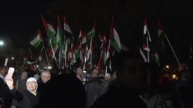 Rinden homenaje en Siria a los mártires de toda Palestina