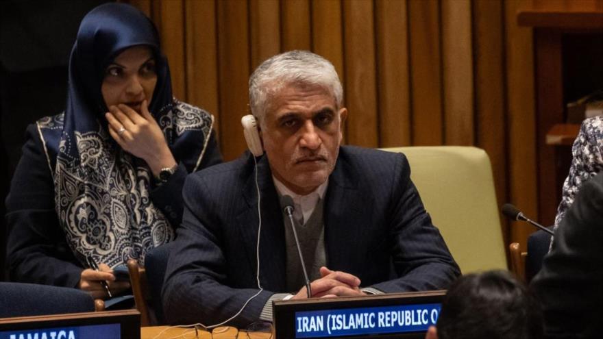 El embajador permanente de Irán ante la ONU, Amir Said Iravani.