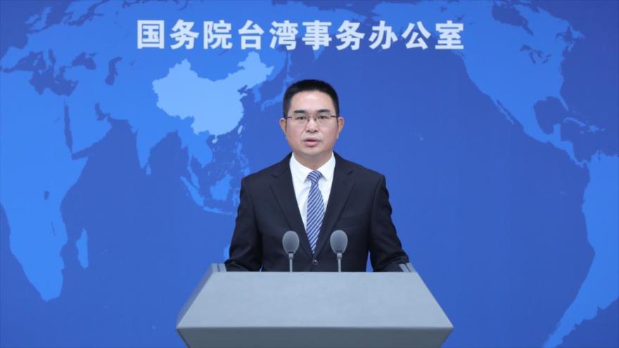 Chen Binhua, portavoz de la Oficina de Asuntos de Taiwán en el Consejo de Estado chino