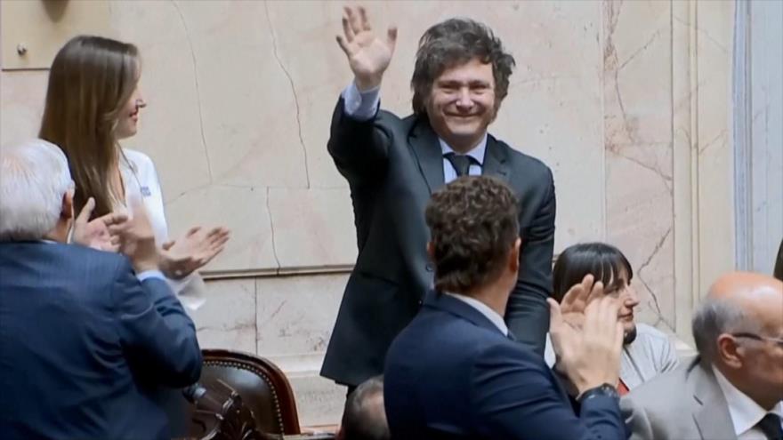 La Asamblea Legislativa argentina proclama el triunfo de Milei