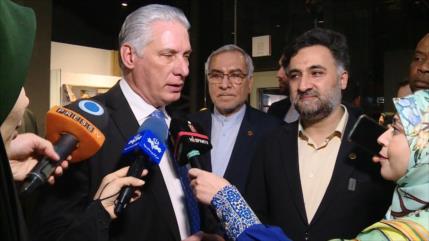 Presidente de Cuba en declaraciones a HispanTV destaca progreso de Irán