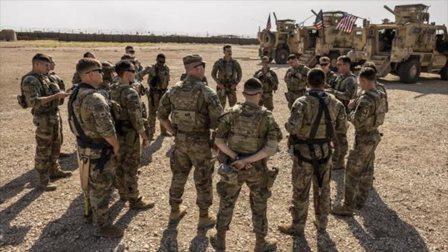 Soldados del Ejército estadounidense en Siria.