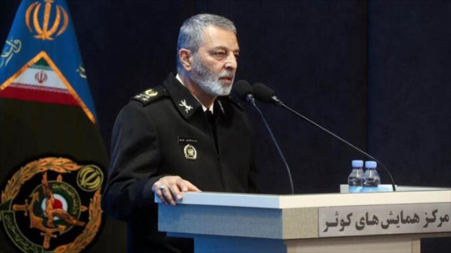 El comandante en jefe del Ejército de Irán, el general de división Seyed Abdolrahim Musavi, Teherán, Irán, 4 de diciembre de 2023. 