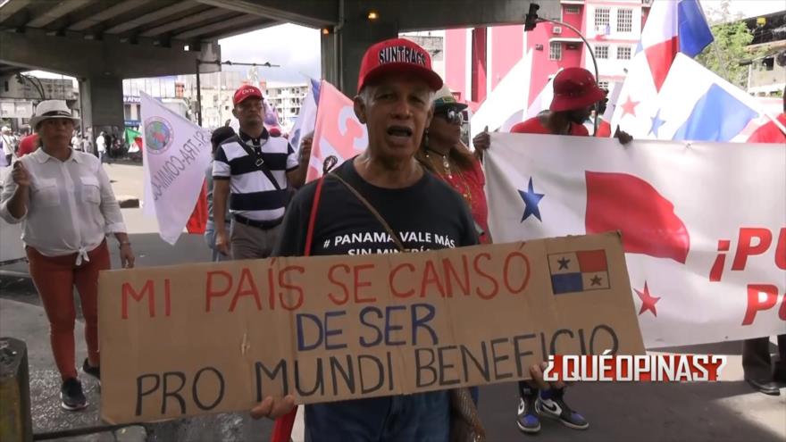 La lucha del pueblo panameño en las calles | ¿Qué opinas?