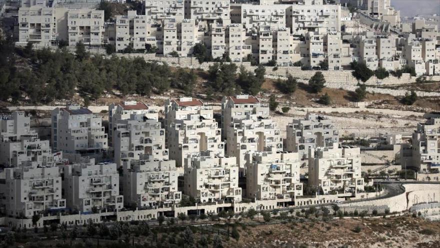 El asentamiento ilegal israelí de Har Homa, construido en el este de Al-Quds (Jerusalén). (Foto: AFP)