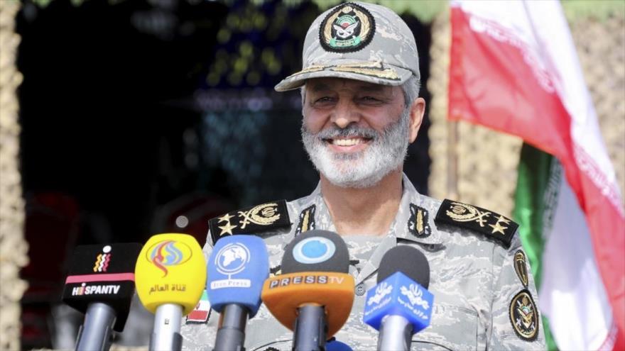 El comandante en jefe del Ejército de Irán, el general de división Seyed Abdolrahim Musavi. 
