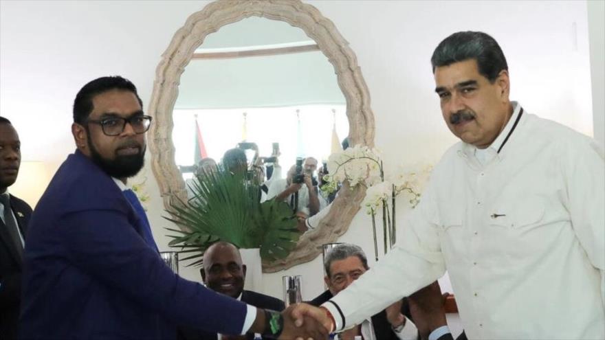 Venezuela y Guyana acuerdan resolver controversias con el diálogo 