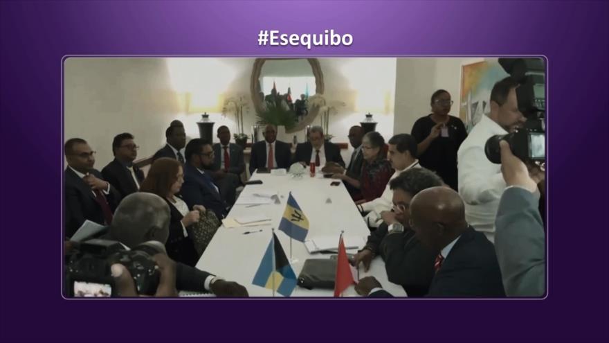 Venezuela y Guyana acuerdan seguir con diálogo sobre disputa del Esequibo | Etiquetaje