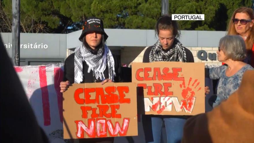 Continúan las marchas a favor de los palestinos en todo el mundo