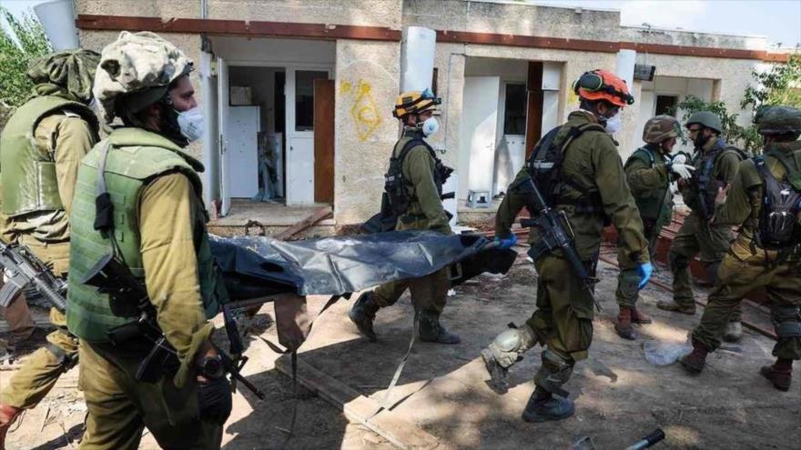 Israel entierra soldados muertos durante operaciones terrestres en Gaza. (Foto: AFP)