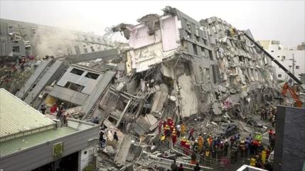 Fuerte terremoto de magnitud 6,2 en China deja más de 110 muertos