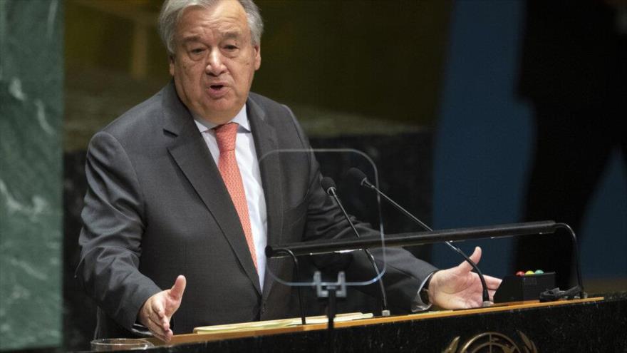 El secretario general de Naciones Unidas, António Guterres.