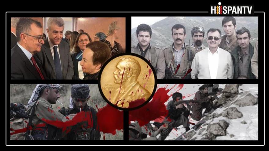 Nobel de Paz regalado a agitadora anti-Irán en presencia de terroristas