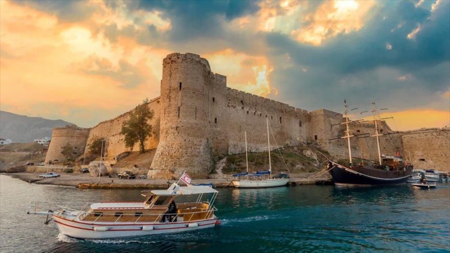 Castillo de Kyrenia en Chipre del Norte.