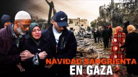 Ni en Navidad el régimen de Israel dio respiro a Gaza con sus bombardeos | Detrás de la Razón