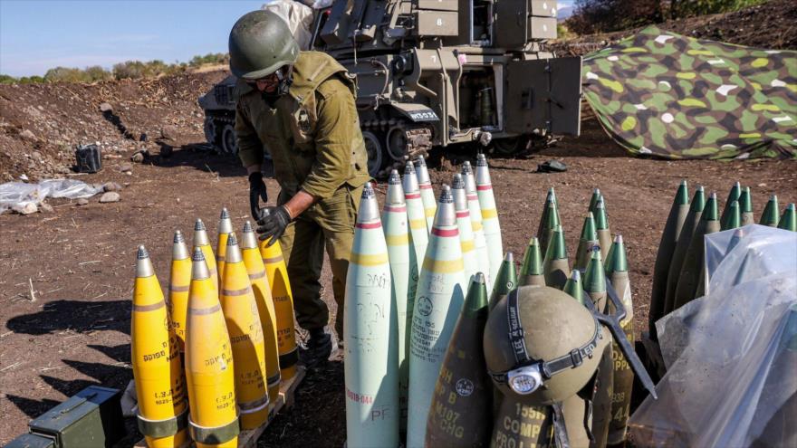 Las armas estadounidense que usan tropas israelíes para atacar a la Franja de Gaza.