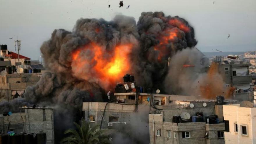 Un bombardeo lanzado por el régimen de Israel contra Gaza. (Foto: AFP)