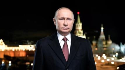 “Nunca retrocederemos”: Putin asegura en su mensaje del Año Nuevo